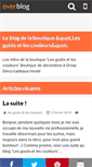 Mobile Screenshot of lesgoutsetlescouleurs.over-blog.com