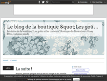 Tablet Screenshot of lesgoutsetlescouleurs.over-blog.com