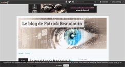 Desktop Screenshot of patrickbeaudouin.over-blog.com