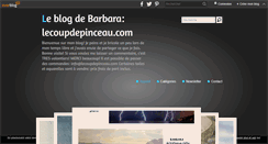 Desktop Screenshot of lecoupdepinceau.over-blog.com