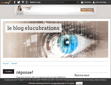 Tablet Screenshot of elucubrations.over-blog.com