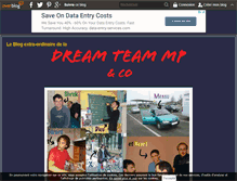Tablet Screenshot of dreamteam.mp.over-blog.fr