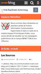 Mobile Screenshot of espaces-benetton.over-blog.com