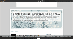 Desktop Screenshot of lesfilsdejord.over-blog.com
