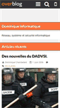 Mobile Screenshot of dominiqueinformatique.over-blog.com