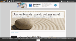 Desktop Screenshot of apeannefrank.over-blog.com