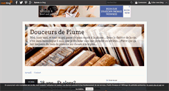 Desktop Screenshot of douceursdeplume.over-blog.com