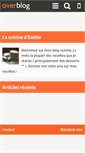 Mobile Screenshot of emilie-cuisine.over-blog.com