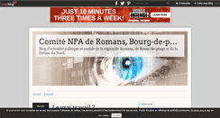 Desktop Screenshot of npa.norddrome.over-blog.com