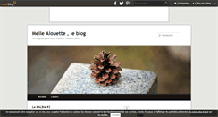 Desktop Screenshot of melle-alouette.over-blog.com