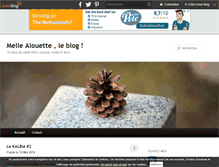 Tablet Screenshot of melle-alouette.over-blog.com