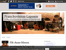 Tablet Screenshot of franckovision-laponie.over-blog.com