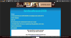 Desktop Screenshot of fandecaferacer2009.over-blog.com