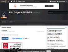 Tablet Screenshot of ericfreget.over-blog.com