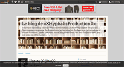 Desktop Screenshot of hyphalisproduction.over-blog.com