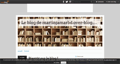 Desktop Screenshot of martinjamarbd.over-blog.com