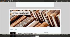 Desktop Screenshot of gremlinsbears.over-blog.com