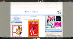 Desktop Screenshot of karineetseslivres.over-blog.com