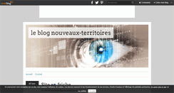 Desktop Screenshot of nouveaux-territoires.over-blog.com