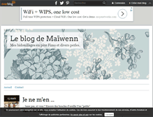 Tablet Screenshot of lepetitmondedemaiwenn.over-blog.com