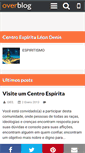 Mobile Screenshot of espiritismo.over-blog.es