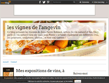 Tablet Screenshot of lesvignesdelangevin.over-blog.fr