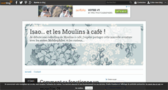 Desktop Screenshot of isaoetlesmoulins.over-blog.com