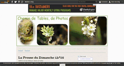 Desktop Screenshot of chemindetables.over-blog.com