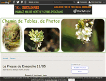 Tablet Screenshot of chemindetables.over-blog.com