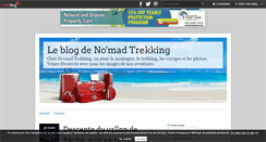 Desktop Screenshot of nomadtrekking.over-blog.com