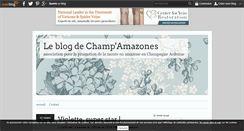 Desktop Screenshot of champamazones.over-blog.com