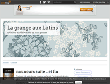 Tablet Screenshot of lagrangeauxlutins.over-blog.fr