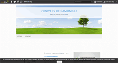 Desktop Screenshot of camomille.over-blog.com