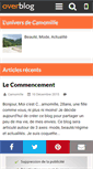Mobile Screenshot of camomille.over-blog.com