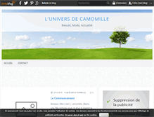 Tablet Screenshot of camomille.over-blog.com