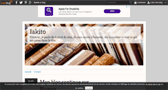 Desktop Screenshot of iakito.over-blog.fr