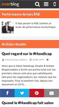 Mobile Screenshot of performance-achats-rse.over-blog.com