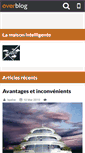 Mobile Screenshot of lamaisonintelligente.over-blog.com