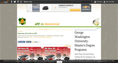 Desktop Screenshot of ape-montamise.over-blog.fr