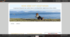 Desktop Screenshot of monbebeestvegetarien.over-blog.com
