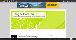 Desktop Screenshot of gothren.over-blog.es