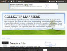 Tablet Screenshot of collectif.marriere.over-blog.com