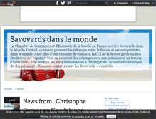 Tablet Screenshot of leblogdessavoyardsdanslemonde.over-blog.com