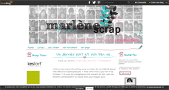Desktop Screenshot of marlene-scrap.over-blog.com