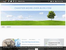 Tablet Screenshot of chantier-moire.over-blog.com