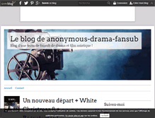 Tablet Screenshot of anonymous-drama-fansub.over-blog.com