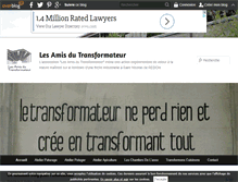 Tablet Screenshot of amisdutransformateur.over-blog.com