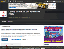 Tablet Screenshot of coq.leguevinois-rugby.over-blog.com