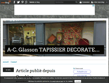 Tablet Screenshot of glasson.tapissier.over-blog.com