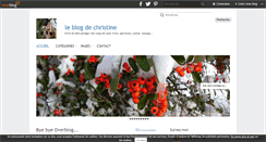 Desktop Screenshot of le-blog-de-christine.over-blog.com